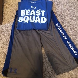 Boys Under Armor outfit